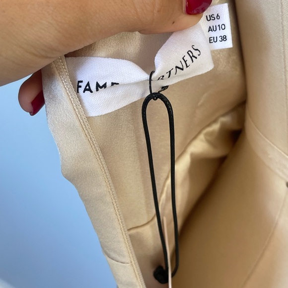 Fame and partners - CHAMPAGNE maxi mermaid dress - Picture 5 of 5